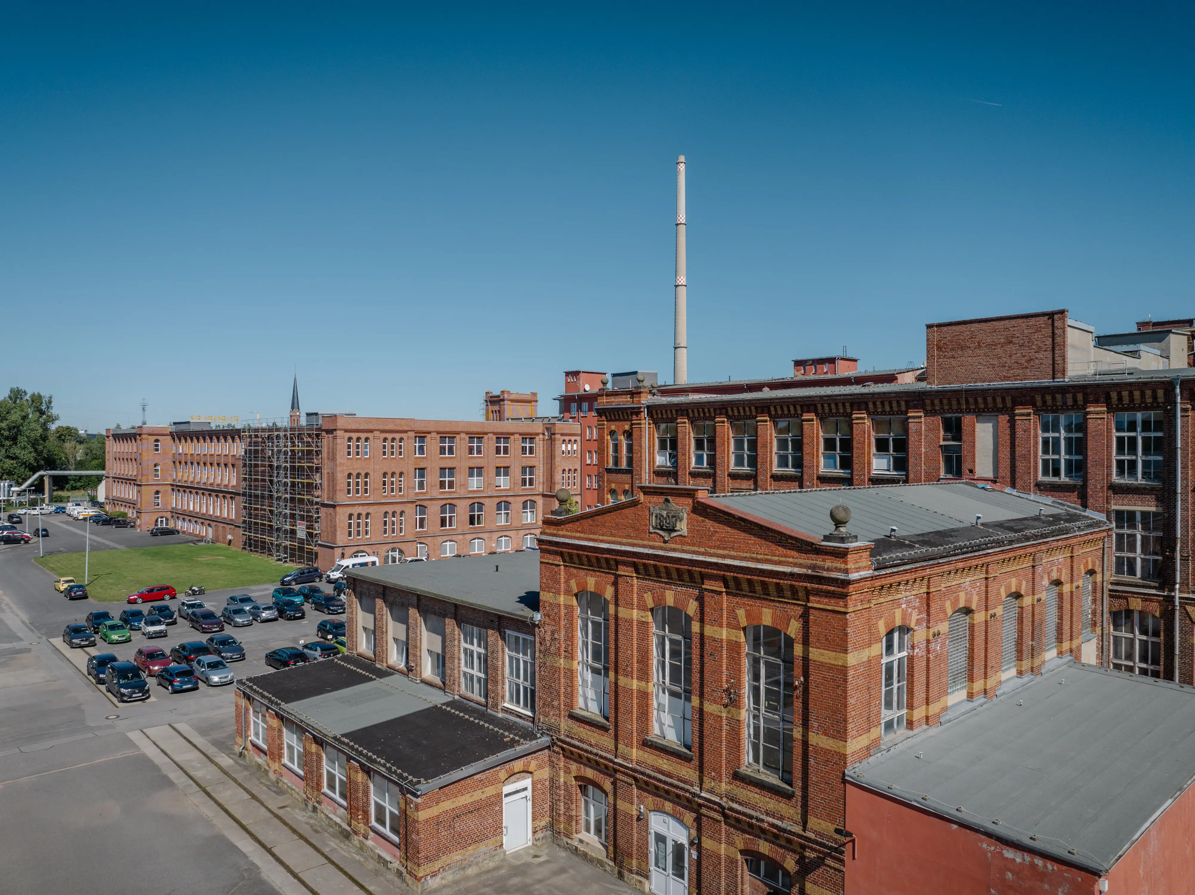 Europark Chemnitz Luftaufnahme